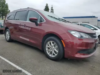 2021 Chrysler Voyager LXI with VIN 2C4RC1DG9MR546027, listed as a Copart auction lot 72005114 with 56,088 mi miles and Salvage Title. Bid and sale history available at carsss.com. Image 4.