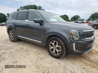 2021 Kia Telluride EX z VIN 5XYP34HC1MG174218, wystawiony jako Copart lot #59498635 z przebiegiem 82 767 mil mil oraz Szkoda całkowita • Salvage title. Historia ofert i sprzedaży dostępna na DreamBid. Obrazek 4.