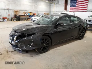 2020 Nissan Maxima SR with VIN 1N4AA6EV9LC365861, listed as a Copart auction lot 54816555 with 101,132 mi miles and Salvage Title. Bid and sale history available at DreamBid. Image 1.