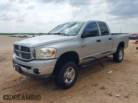 2007 Dodge Ram 2500 SLT with VIN 3D7KS28C67G740421, listed as a IAAI auction lot 42108076 with 402,925 mi miles. Bid and sale history available at carsss.com. Image 2.