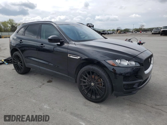 2017 Jaguar F-Pace 20d Premium with VIN SADCJ2BNXHA889611, listed as a Copart auction lot 53070895 with 129,987 mi miles and Clean Title. Bid and sale history available at DreamBid. Image 4.