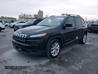 2016 Jeep Cherokee Sport with VIN 1C4PJLAS7GW222829, listed as a Copart auction lot 88688425 with 102,866 mi miles and Salvage Title. Bid and sale history available at carsss.com. Image 1.