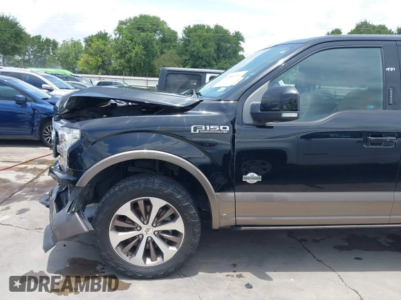 2018 Ford F-150 XL with VIN 1FTEW1EG8JFA43905, listed as a IAAI auction lot 42364574 with 139,009 mi miles and . Bid and sale history available at DreamBid. Image 17.