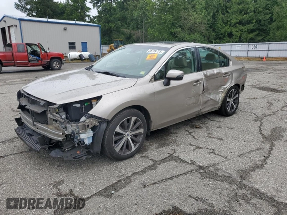 2017 Subaru Legacy Limited with VIN 4S3BNAN6XH3029271, listed as a Copart auction lot 58789775 with 44,840 mi miles and Salvage title. Bid and sale history available at DreamBid. Image 1.