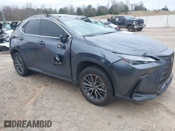 2024 Lexus NX 250 Premium with VIN JTJGDCAZ5R2014024, listed as a IAAI auction lot 41221211 with Not Provided miles and . Bid and sale history available at DreamBid. Image 1.