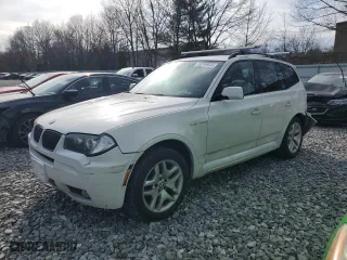 2007 BMW X3 3.0si with VIN WBXPC93497WF26701, listed as a Copart auction lot 52749835 with 172,774 mi miles and Clean Title. Bid and sale history available at carsss.com. Image 1.