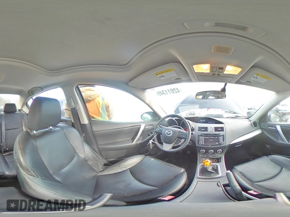 2013 Mazda 3 i Grand Touring with VIN JM1BL1WP1D1742398, listed as a Copart auction lot 42011345 with 84,863 mi miles and Salvage Title. Bid and sale history available at carsss.com. Image 13.