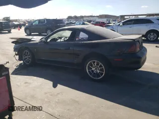 1996 Ford Mustang Cobra with VIN 1FALP47V1TF119779, listed as a Copart auction lot 77640024 with 202,819 mi miles and Salvage Title. Bid and sale history available at carsss.com. Image 2.