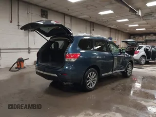 2014 Nissan Pathfinder SL z VIN 5N1AR2MM7EC612801, wystawiony jako IAAI lot #42048907 z przebiegiem 106 234 mil mil oraz . Historia ofert i sprzedaży dostępna na DreamBid. Obrazek 4.