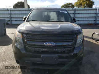 2015 Ford Utility Police Interceptor with VIN 1FM5K8AR8FGA78467, listed as a Copart auction lot 43581655 with 183,077 mi miles and Salvage Title. Bid and sale history available at carsss.com. Image 5.