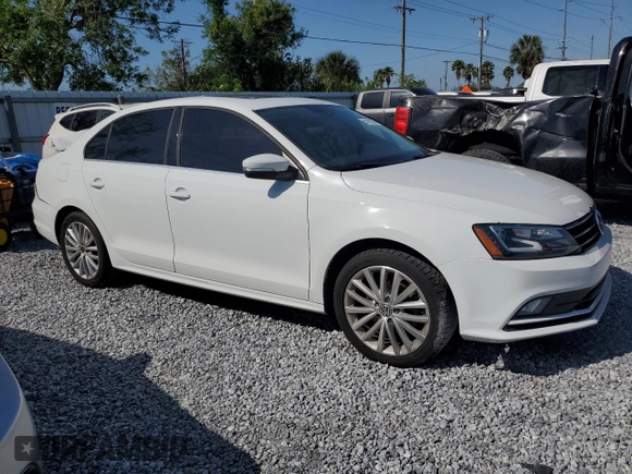 2016 Volkswagen Jetta Sedan 1.8T SEL with VIN 3VWL17AJ2GM203423, listed as a Copart auction lot 51016335 with 91,100 mi miles and Salvage Title. Bid and sale history available at carsss.com. Image 4.
