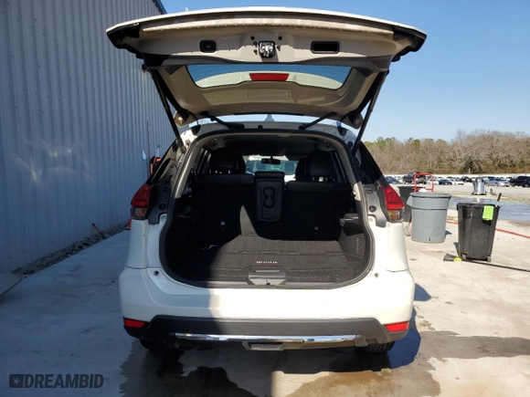 2017 Nissan Rogue S with VIN KNMAT2MT0HP515790, listed as a Copart auction lot 43538255 with 66,841 mi miles and Salvage Title. Bid and sale history available at carsss.com. Image 6.