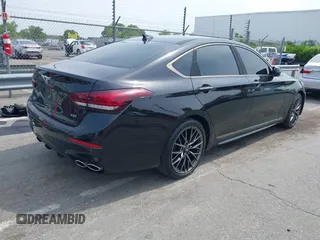 2018 Genesis G80 Sport with VIN KMHGN4JB5JU241632, listed as a IAAI auction lot 42093142 with 102,090 mi miles and . Bid and sale history available at DreamBid. Image 4.
