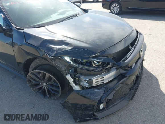 2021 Honda Civic Sport with VIN SHHFK7H40MU408315, listed as a IAAI auction lot 41820719 with 47,592 mi miles and . Bid and sale history available at DreamBid. Image 6.