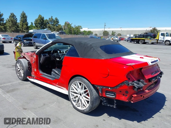 2016 Ford Mustang EcoBoost Premium with VIN 1FATP8UH6G5243113, listed as a IAAI auction lot 42543770 with 88,701 mi miles and . Bid and sale history available at DreamBid. Image 3.