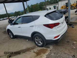 2018 Hyundai Santa Fe 2.4L with VIN 5NMZT3LB7JH054992, listed as a Copart auction lot 64580115 with 162,406 mi miles and Clean title. Bid and sale history available at DreamBid. Image 2.