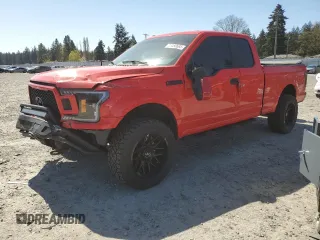 2018 Ford F-150 XL with VIN 1FTFX1E5XJFB24601, listed as a Copart auction lot 53050665 with 94,802 mi miles and Salvage Title. Bid and sale history available at carsss.com. Image 1.