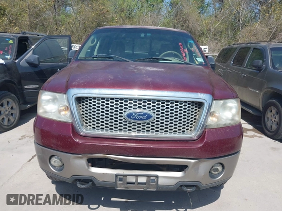 2006 Ford F-150 XLT with VIN 1FTPW14596FA05440, listed as a IAAI auction lot 41874816 with 291,393 mi miles. Bid and sale history available at carsss.com. Image 6.