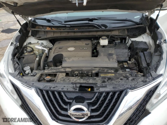 2017 Nissan Murano S with VIN 5N1AZ2MG6HN203031, listed as a Copart auction lot 87845755 with 63,990 mi miles and Salvage Title. Bid and sale history available at carsss.com. Image 12.