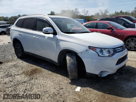 2015 Mitsubishi Outlander GT with VIN JA4JZ4AX7FZ003912, listed as a Copart auction lot 47127155 with 119,901 mi miles and Salvage title. Bid and sale history available at DreamBid. Image 4.