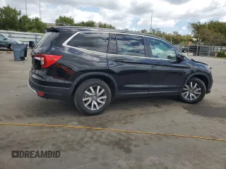 2022 Honda Pilot EX-L с VIN 5FNYF5H51NB010107, выставлен на аукционе Copart как лот 53521565 с пробегом 25 477 миль миль и Списание • Salvage title. История ставок и продаж доступна на DreamBid. Изображение 3.