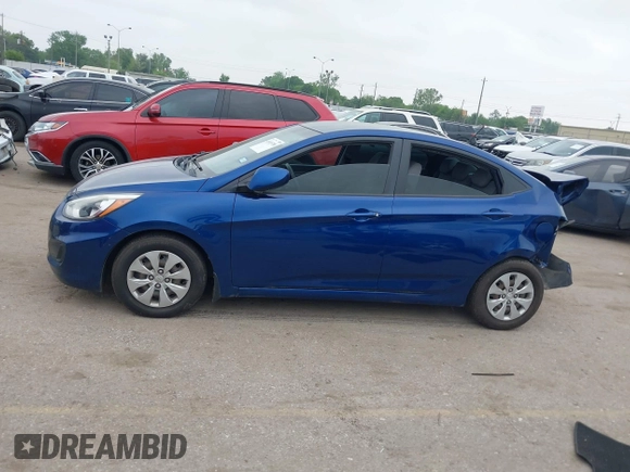 2016 Hyundai Accent SE with VIN KMHCT4AE6GU017082, listed as a IAAI auction lot 41915788 with 137,945 mi miles and . Bid and sale history available at carsss.com. Image 14.