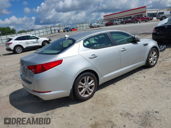 2013 Kia Optima EX with VIN 5XXGN4A7XDG120413, listed as a IAAI auction lot 42756581 with 174,242 mi miles and . Bid and sale history available at DreamBid. Image 4.