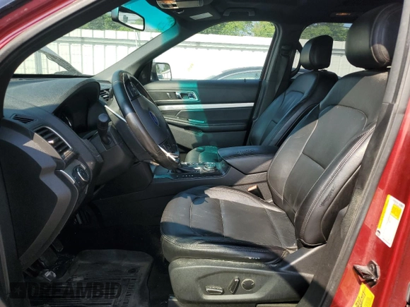 2017 Ford Explorer XLT with VIN 1FM5K8D8XHGB73537, listed as a Copart auction lot 62698455 with 196,979 mi miles and Clean title. Bid and sale history available at DreamBid. Image 7.