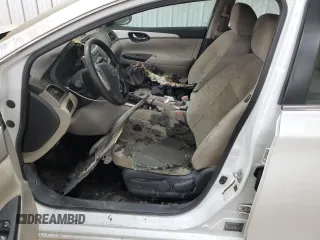 2017 Nissan Sentra S with VIN 3N1AB7AP4HY246346, listed as a Copart auction lot 51234775 with Not Provided miles and Salvage Title. Bid and sale history available at carsss.com. Image 7.