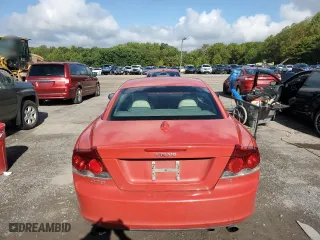 2008 Volvo C70 with VIN YV1MC67248J055294, listed as a Copart auction lot 73321494 with 180,989 mi miles and Salvage Title. Bid and sale history available at carsss.com. Image 6.