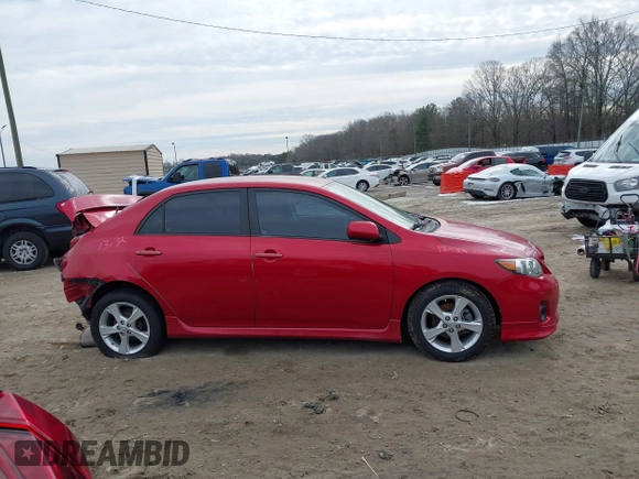 2013 Toyota Corolla L with VIN 5YFBU4EE4DP077572, listed as a IAAI auction lot 41353507 with 132,657 mi miles. Bid and sale history available at carsss.com. Image 13.