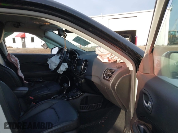 2021 Jeep Compass Limited with VIN 3C4NJDCB6MT561125, listed as a IAAI auction lot 41803373 with 48,360 mi miles and . Bid and sale history available at carsss.com. Image 5.