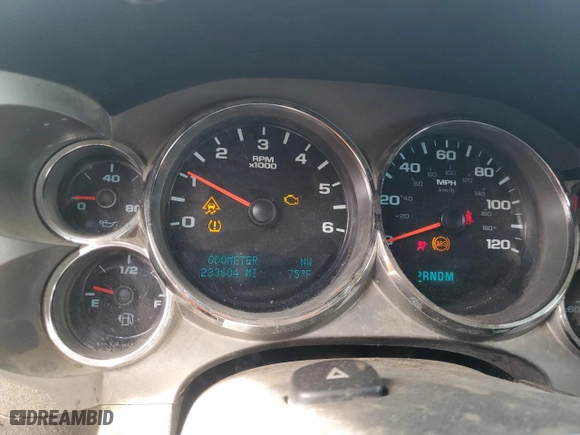 2010 Chevrolet Silverado 1500 LT with VIN 1GCSKSE30AZ249669, listed as a Copart auction lot 49001445 with 233,604 mi miles and Salvage Title. Bid and sale history available at carsss.com. Image 9.
