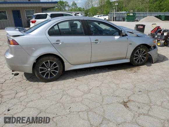 2017 Mitsubishi Lancer ES z VIN JA32U2FU7HU002964, wystawiony jako Copart lot #54686735 z przebiegiem 78 094 mil mil oraz Szkoda całkowita • Salvage title. Historia ofert i sprzedaży dostępna na DreamBid. Obrazek 3.