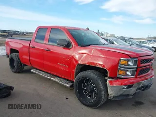 2014 Chevrolet Silverado 1500 LT with VIN 1GCVKREC3EZ369431, listed as a IAAI auction lot 41758573 with 192,540 mi miles. Bid and sale history available at carsss.com. Image 1.