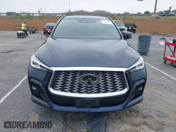 2022 Infiniti QX55 Luxe z VIN 3PCAJ5J32NF112458, wystawiony jako IAAI lot #42419908 z przebiegiem 85 557 mil mil oraz . Historia ofert i sprzedaży dostępna na DreamBid. Obrazek 12.