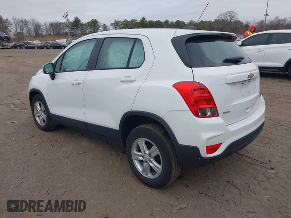2020 Chevrolet Trax LS with VIN KL7CJKSB3LB049512, listed as a IAAI auction lot 41498513 with 56,649 mi miles and . Bid and sale history available at DreamBid. Image 3.