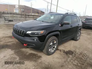 2019 Jeep Cherokee Trailhawk with VIN 1C4PJMBX1KD331128, listed as a IAAI auction lot 41983976 with 110,190 mi miles and . Bid and sale history available at DreamBid. Image 17.