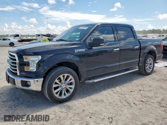 2016 Ford F-150 XL with VIN 1FTEW1CF5GKD21833, listed as a Copart auction lot 61985625 with 178,559 mi miles and Salvage title. Bid and sale history available at DreamBid. Image 1.