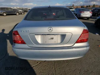 2004 Mercedes-Benz S-Class 4.3L with VIN WDBNG70J34A419641, listed as a Copart auction lot 78322884 with 0 mi miles and Salvage Title. Bid and sale history available at carsss.com. Image 6.