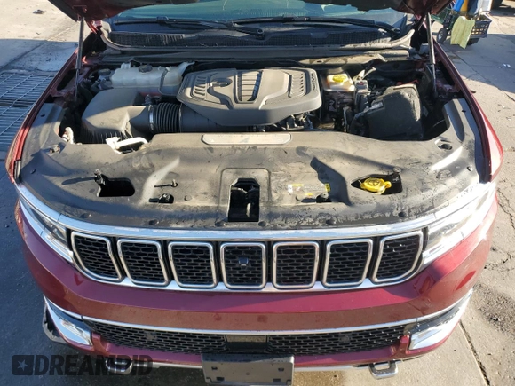 2023 Jeep Wagoneer Series II Carbide with VIN 1C4SJVBP3PS526909, listed as a Copart auction lot 74382694 with 21,949 mi miles and Salvage title. Bid and sale history available at DreamBid. Image 12.