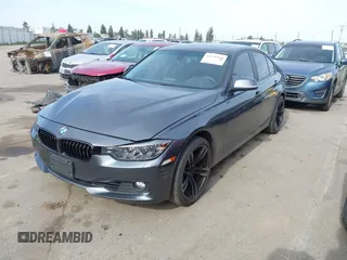 2013 BMW 3 Series 328i xDrive with VIN WBA3B5C55DF590806, listed as a IAAI auction lot 41759329 with 99,847 mi miles. Bid and sale history available at carsss.com. Image 2.