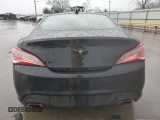 2014 Hyundai Genesis Coupe 2.0T with VIN KMHHT6KD1EU116459, listed as a Copart auction lot 86308684 with 126,492 mi miles and Salvage title. Bid and sale history available at DreamBid. Image 6.