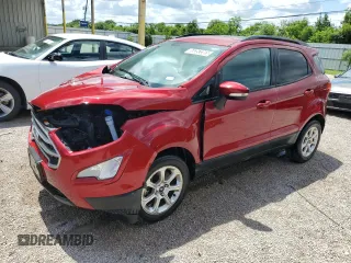 2020 Ford EcoSport SE z VIN MAJ3S2GE8LC328652, wystawiony jako Copart lot #55353365 z przebiegiem 68 729 mil mil oraz Tytuł czysty. Historia ofert i sprzedaży dostępna na DreamBid. Obrazek 1.