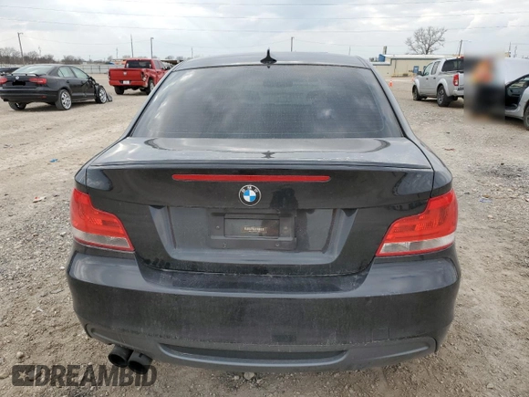 2012 BMW 1 Series 135i with VIN WBAUC9C5XCVM13083, listed as a Copart auction lot 47452225 with 81,786 mi miles and Salvage title. Bid and sale history available at DreamBid. Image 6.