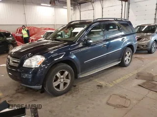 2008 Mercedes-Benz GL-Class 4.6L with VIN 4JGBF71E48A369701, listed as a IAAI auction lot 41789233 with 198,364 mi miles. Bid and sale history available at carsss.com. Image 2.