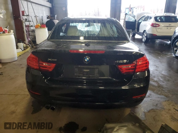 2015 BMW 4 Series 428i xDrive with VIN WBA3T1C58FP820289, listed as a Copart auction lot 84008124 with 67,675 mi miles and Salvage Title. Bid and sale history available at carsss.com. Image 6.