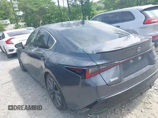2021 Lexus IS 350 F Sport with VIN JTHGZ1B24M5044762, listed as a IAAI auction lot 42119787 with 47,321 mi miles and . Bid and sale history available at DreamBid. Image 3.