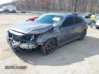 2020 Honda Civic Sedan Sport with VIN 2HGFC2F81LH511700, listed as a IAAI auction lot 41876533 with 79,610 mi miles. Bid and sale history available at carsss.com. Image 17.