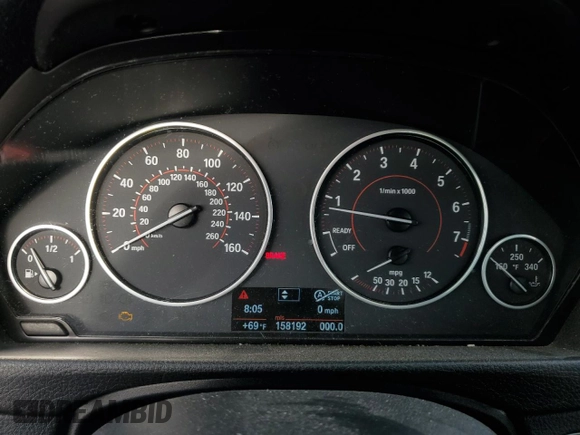 2013 BMW 3 Series 328i z VIN WBA3A5C57DF453465, wystawiony jako Copart lot #51005325 z przebiegiem 158 192 mil mil oraz Szkoda całkowita • Salvage title. Historia ofert i sprzedaży dostępna na DreamBid. Obrazek 9.